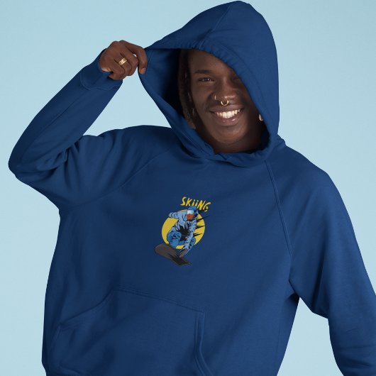 Skiing Hoodie
