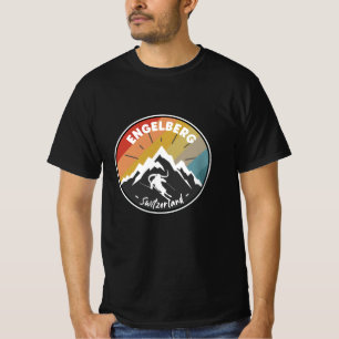 Skiing in Engelberg - Zwitserland T-shirt