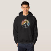 Skiing in France les Menuires Hoodie (Voorkant volledig)