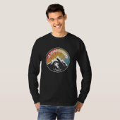 Skiing in frankrijk Le Grand Bornand T-shirt (Voorkant volledig)