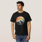 Skiing in Frankrijk Valmorel T-shirt (Voorkant volledig)