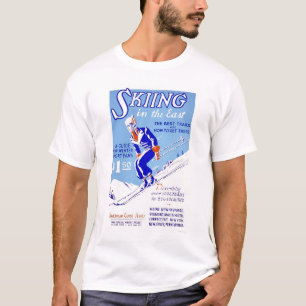 Skiing in het oosten van 1939 WPA T-shirt
