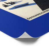 Skiing in het Poster Oostenrijk (Hoek)