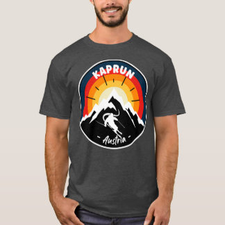 Skiing in Kaprun Austria  T-shirt