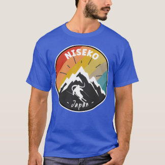 Skiing in Niseko Japan T-shirt