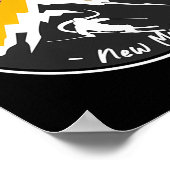 Skiing In Pajarito New Mexico Poster (Hoek)