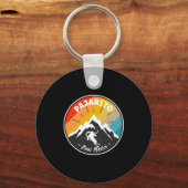 Skiing In Pajarito New Mexico  Sleutelhanger (Voorkant)