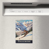 Skiing in Telluride Colorado Magneet (Insitu (Vaatwasser))