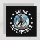 Skiing is Mijn Superpower (Voorkant / Achterkant)