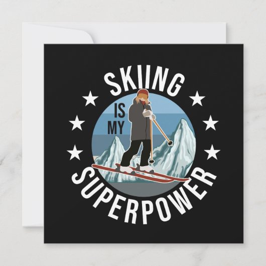 Skiing is Mijn Superpower (Voorkant)