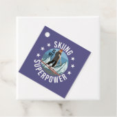 Skiing is Mijn Superpower Bedankjes Labels (In situ)