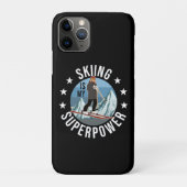 Skiing is Mijn Superpower Case-Mate iPhone Case (Achterkant)