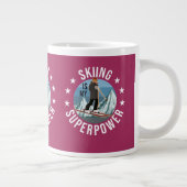 Skiing is Mijn Superpower Grote Koffiekop (Rechts)