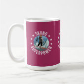 Skiing is Mijn Superpower Koffiemok (Links)