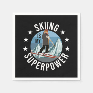 Skiing is Mijn Superpower Servet