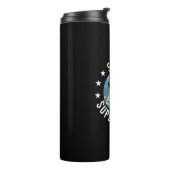 Skiing is Mijn Superpower Thermosbeker (Gedraaid links)