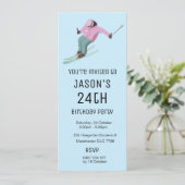 Skiing Kaart (Staand voorkant)