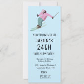 Skiing Kaart (Voorkant)