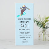 Skiing Kaart (Staand voorkant)