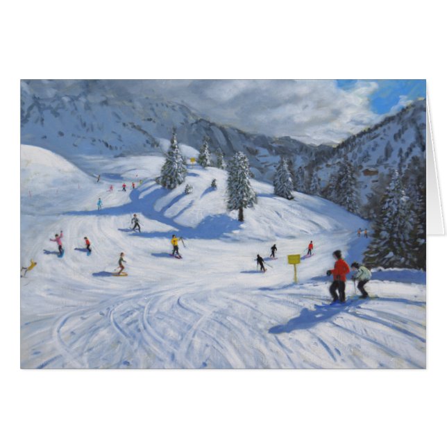 Skiing Kitzbhuel 2014 (Voorkant Horizontaal)