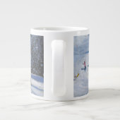 Skiing Kitzbhuel 2014 Grote Koffiekop (Achterkant)