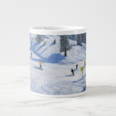 Skiing Kitzbhuel 2014 Grote Koffiekop (Voorkant)