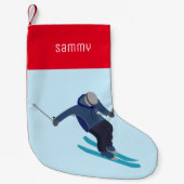 Skiing Kleine Kerstsok (Voorkant)