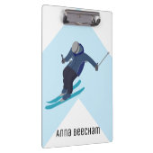 Skiing Klembord (Rechts)