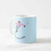 Skiing Koffiemok (Voorkant links)