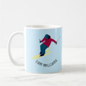 Skiing Koffiemok (Links)