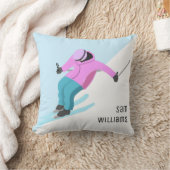 Skiing Kussen (Deken)