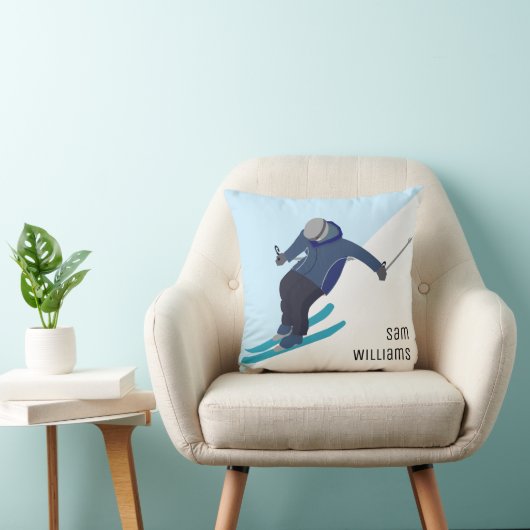 Skiing Kussen (Stoel)