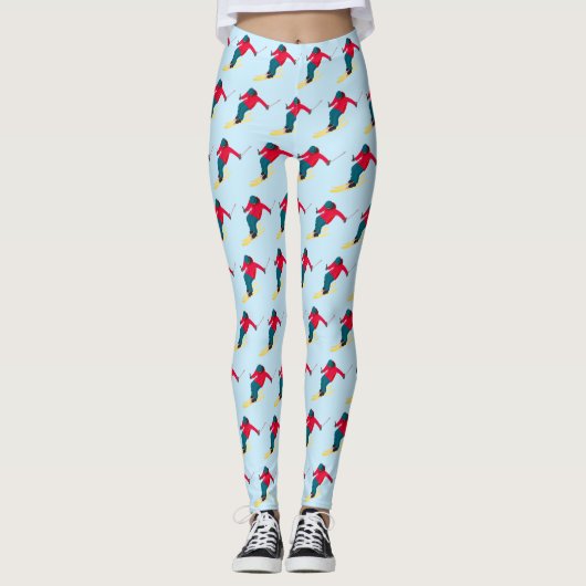 Skiing Leggings (Voorkant)