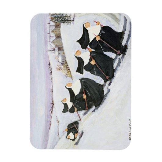 Skiing Magneet (Verticaal)
