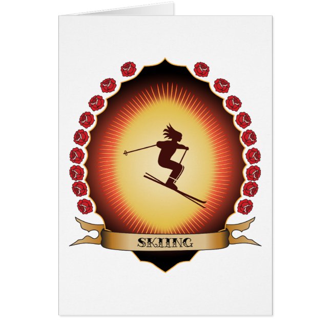 Skiing Mandorla (Voorkant)