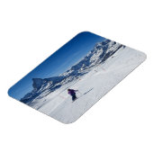 Skiing met Mt. Matterhorn in Zermatt, Zwitserland Magneet (Linkerzijde)