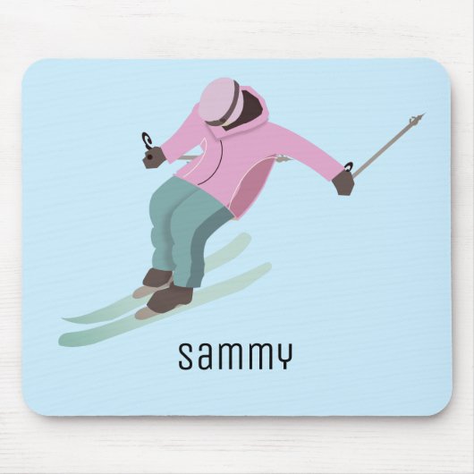 Skiing Muismat (Voorkant)