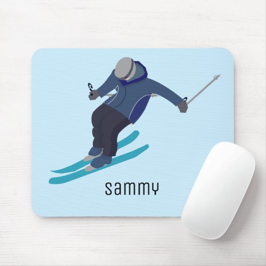 Skiing Muismat (Met muis)