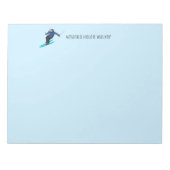 Skiing Notitieblok (Voorkant)