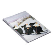 Skiing Notitieboek (Rechterzijde)