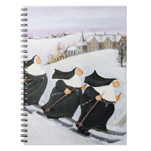 Skiing Notitieboek (Voorkant)