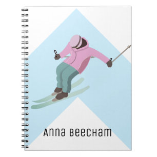 Skiing Notitieboek