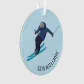 Skiing Ornament (voorkant)