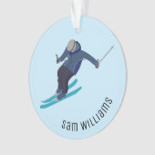 Skiing Ornament (voorkant)