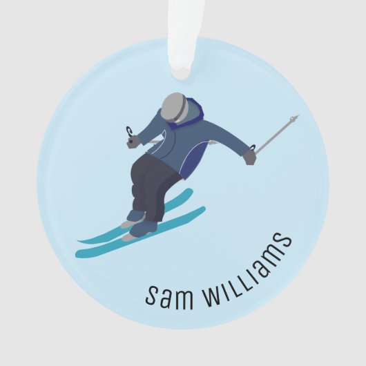 Skiing Ornament (voorkant)
