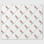 Skiing Otter Cadeaupapier (Vlak)