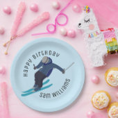 Skiing Papieren Bordje (Feest)