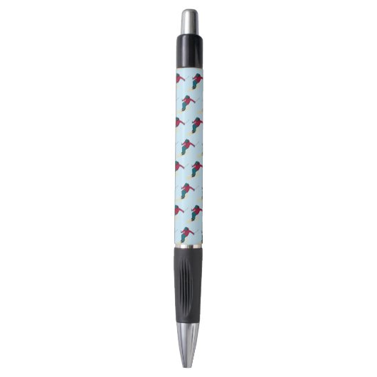 Skiing Pen (Voorkant Verticaal)