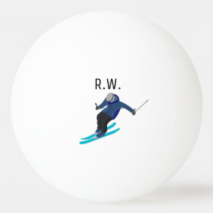 Skiing Pingpongbal