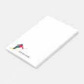 Skiing Post-it® Notes (Schuin)